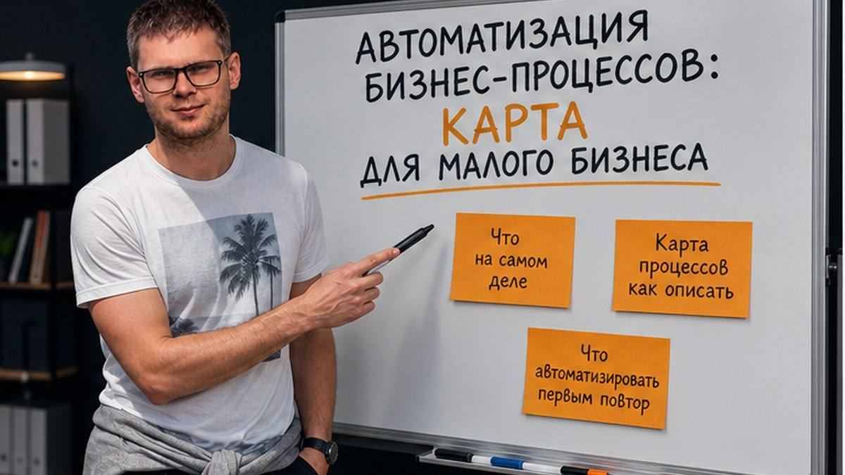 Автоматизация бизнес-процессов: карта для малого бизнеса