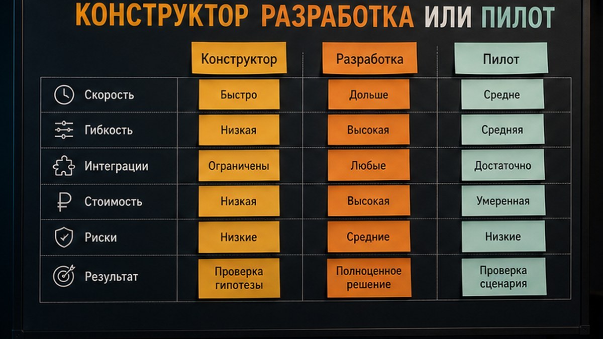 Два пилотных сценария: заявка и запись в одном боте