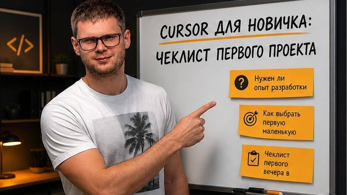Cursor для новичка: чеклист первого проекта