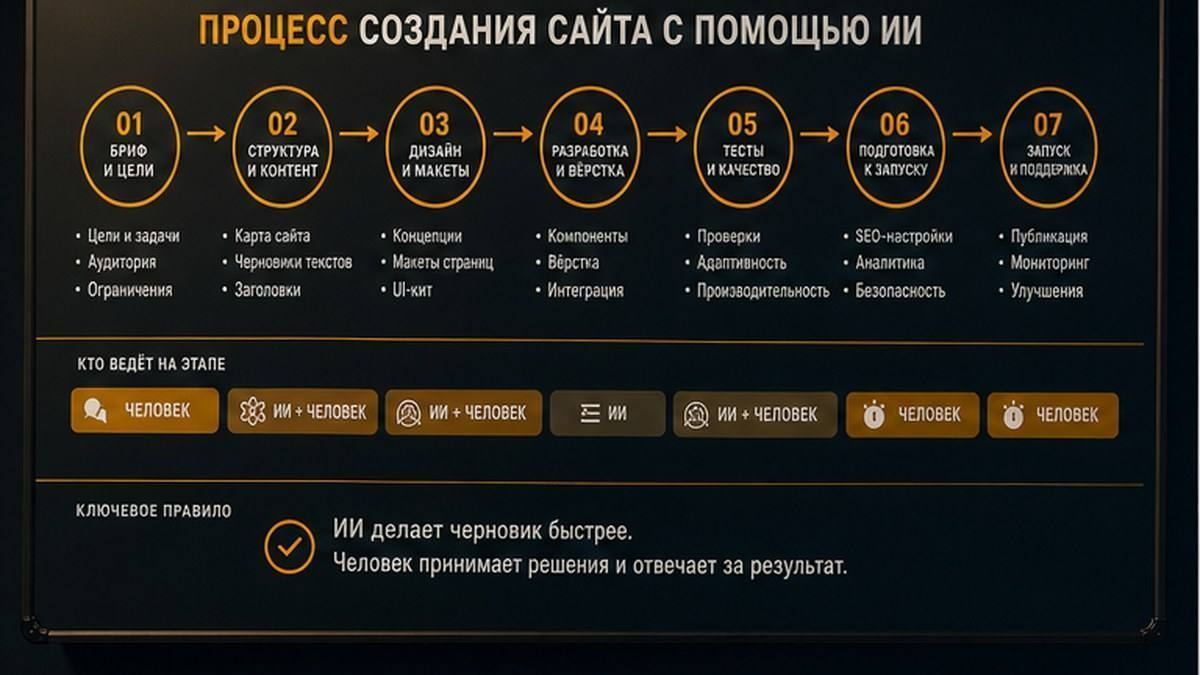Сравнение конструктора, генератора и кода с ИИ в Cursor