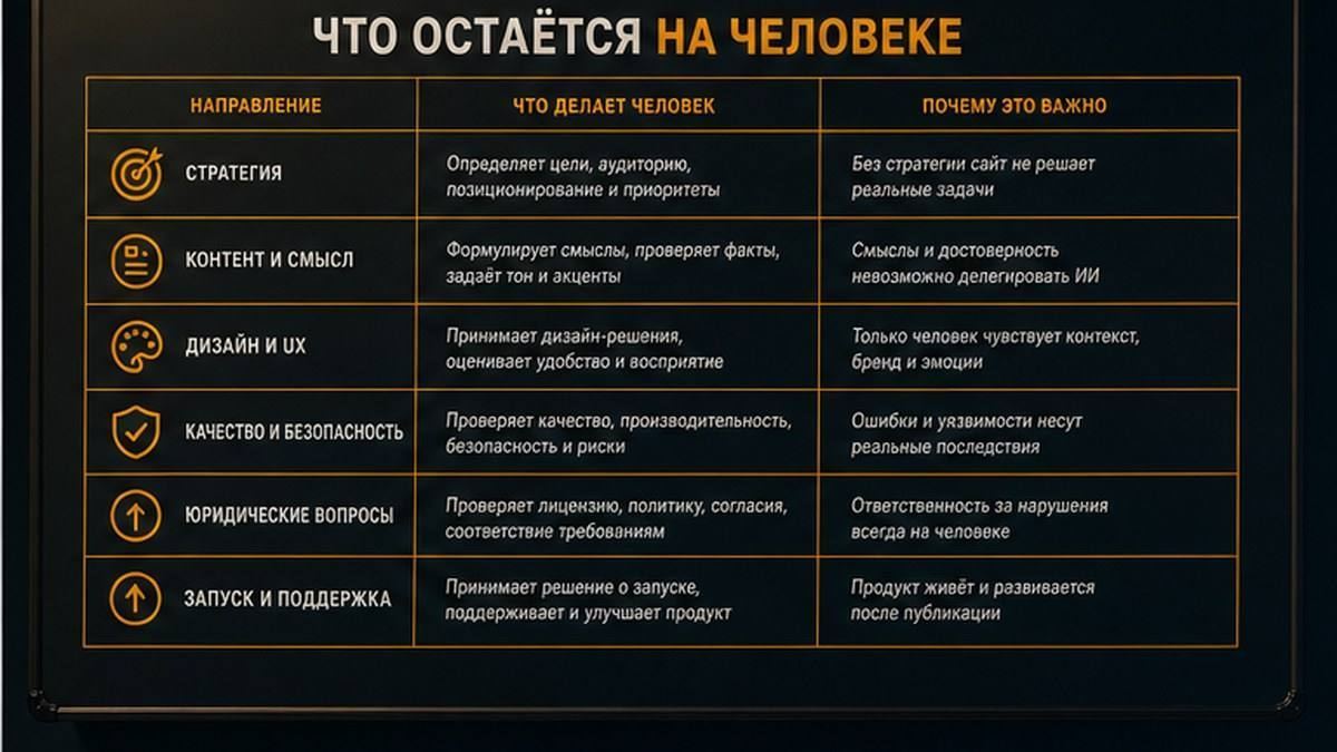 Типичные ошибки сайта с ИИ: симптом и как исправить