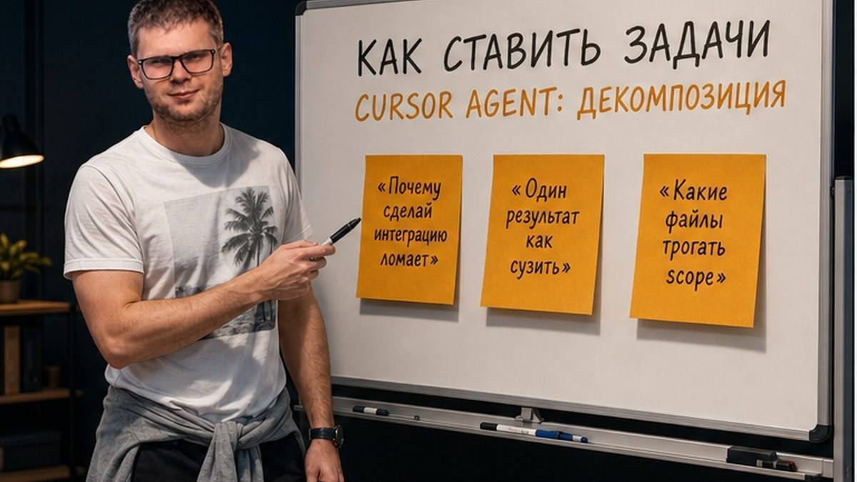 Как ставить задачи Cursor Agent: декомпозиция