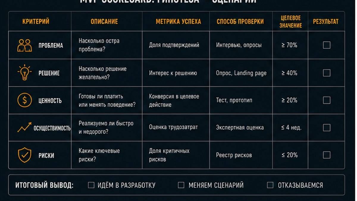 Чеклист: scorecard, webhook, логи и human-fallback до продакшена