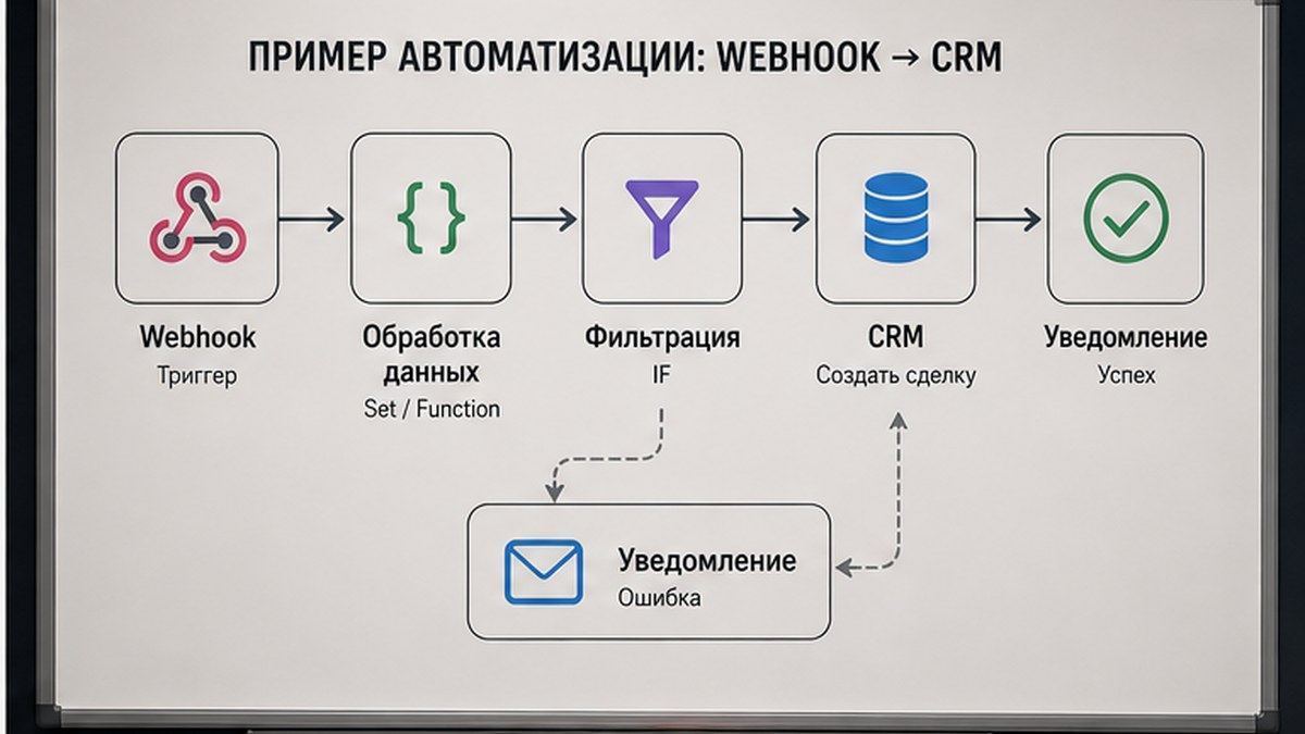 Схема выбора: таблица, Zapier или n8n для пилотной связки