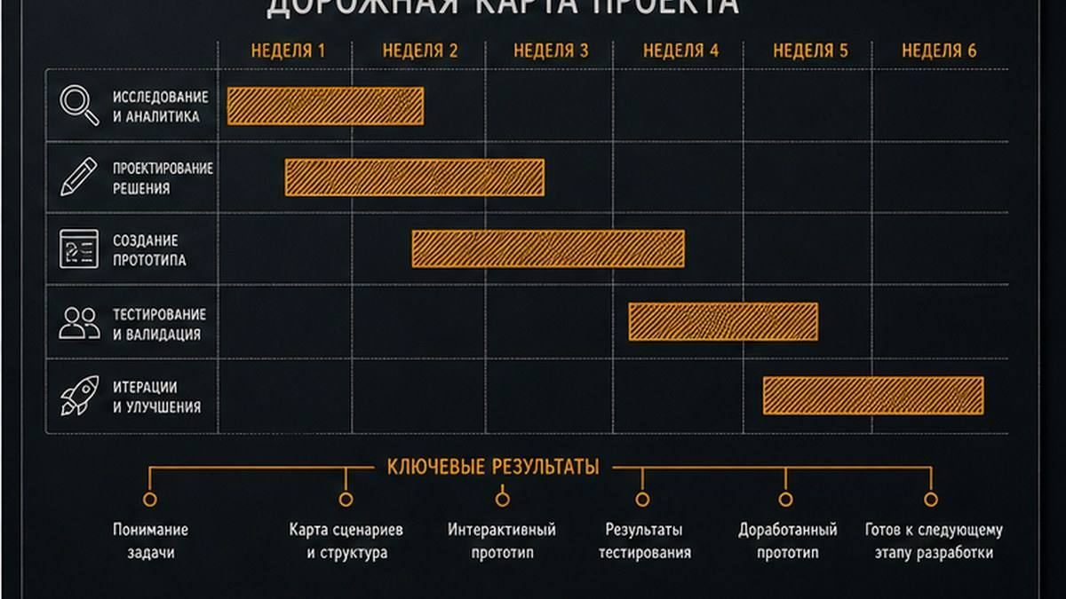 Чеклист приёмки прототипа: сценарий, критерий, anti-scope и rollback