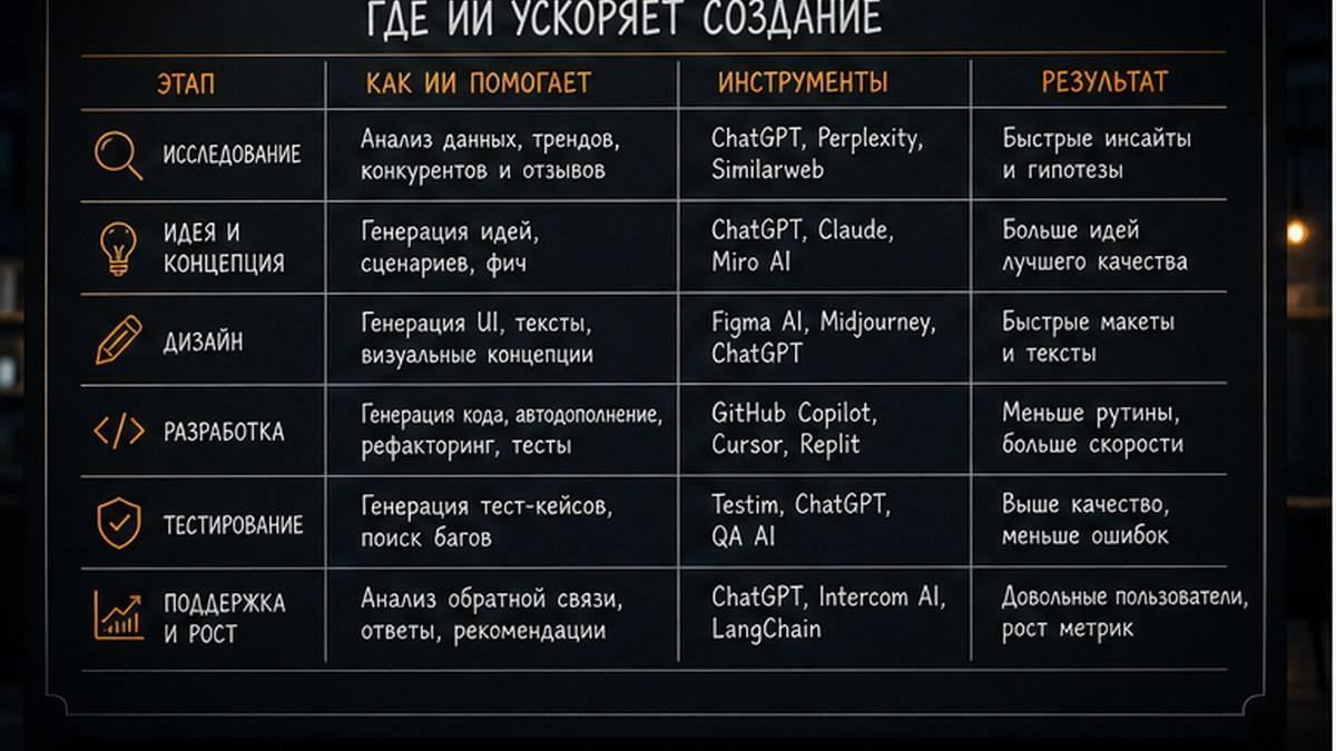 Схема пути от гипотезы к тест-кейсам для одного сценария